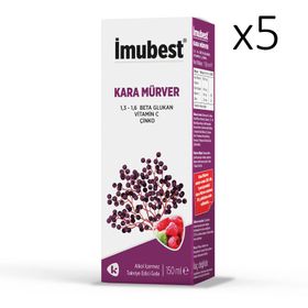 İmubest Kara Mürver 150 ml Şurup