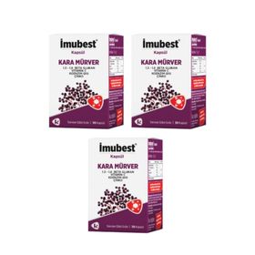 İmubest Kara Mürver 3x30 Kapsül