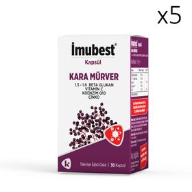 İmubest Kara Mürver 5x30 Kapsül