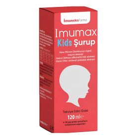 İmuneks Farma Imumax Kids Kara Mürver 120 ml Şurup