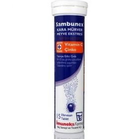 İmuneks Farma Sambunex 20 Efervesan Tablet