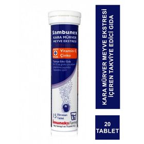 İmuneks Farma Sambunex 20 Efervesan Tablet