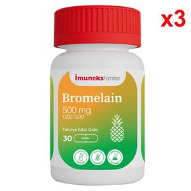 Imuneksfarkma Bromelain 500 mg 30 Tablet