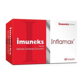 Imuneksfarma Inflamax Optimize Zerdeçöp 60 Kapsül