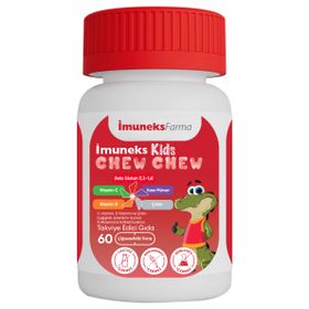 Imuneksfarma Kids Chew Chew Beta Glukan 60 Çiğnenebilir Tablet
