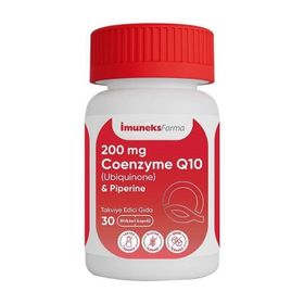 Imuneksfarma Koenzim Q10 200 mg Piperine 30 Kapsül