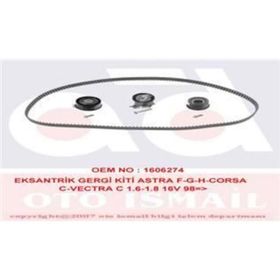 İna 530007810 169X200 cm Astra F-Corsa B-Vectra B 1.4İ-1.6İ-1.8İ 16V Eksantrik Gergi Kiti