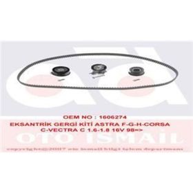 İna 530007810 169X200 cm Astra F-Corsa B-Vectra B 1.4İ-1.6İ-1.8İ 16V Eksantrik Gergi Kiti