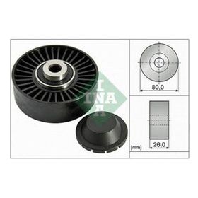 İna 532037020 Brava-Bravo I-II-Doblo-Marea-Idea-Marea-Palio-Punto-Sti Alternatör Gergi Rulmanı
