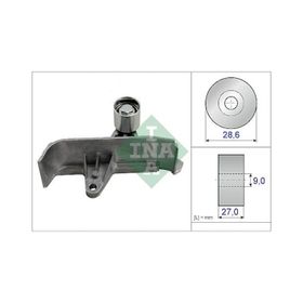 İna 532060110 Passat A4-A6 1.8T 2.0 2001-2005 AWT-ALT Triger Gergi Bilyası