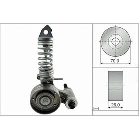 İna 533008530 Astra F-G-H-J 1.0-1.2-1.4 Corsa B-C-D 1.0-1.2-1 Kütüklü Alternatör Gergi Rulmanı