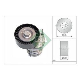 İna 534012320 Polo-Golf 4-Bora 1.6-1.4-1.6 16V Aee-Alm-Afh-Ahw Kütüklü Alternatör Gergi Rulmanı