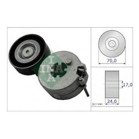 İna 534033310 A4-A5-Q5 1.8 Tfsi Cfpa-Cfka-Caeb-Cdha Kütüklü Alternatör Gergi Rulmanı