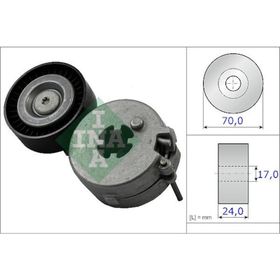 İna 534033310 A4-A5-Q5 1.8 Tfsi Cfpa-Cfka-Caeb-Cdha Kütüklü Alternatör Gergi Rulmanı