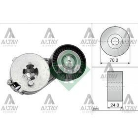 İna 534033310 A4-A5-Q5 1.8 Tfsi Cfpa-Cfka-Caeb-Cdha Kütüklü Alternatör Gergi Rulmanı