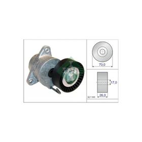 İna 534043910 Astra J-Insignia-Zafira Tourec C- 2.0 Cdti 10 Kütüklü Alternatör Gergi Rulmanı