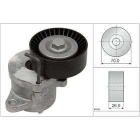 İna 534043910 Astra J-Insignia-Zafira Tourec C- 2.0 Cdti 10 Kütüklü Alternatör Gergi Rulmanı