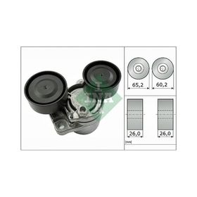 İna 534050510 BMW E90 E91 E92 E93 F07 F10 F11 F01 F02 E84 F15 F16 V Kayış Gergi Kütüğü