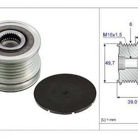 İna 535005010 Jeep Alternatör Gergi Kasnağı