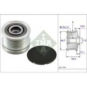 İna 535005010 Jeep Alternatör Gergi Kasnağı