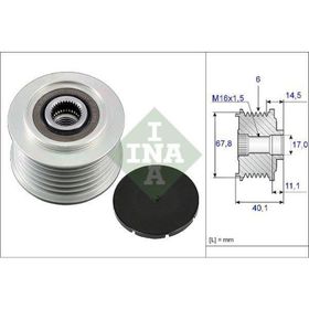 İna 535005210 Transporter Alternatör Kasnağı