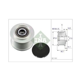 İna 535005210 Transporter Alternatör Kasnağı
