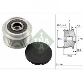 İna 535009810 Focus Alternatör Kasnağı