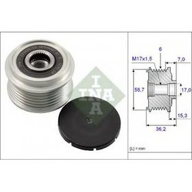 İna 535009810 Focus Alternatör Kasnağı