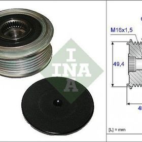 İna 535012410 Polo Alternatör Kasnağı