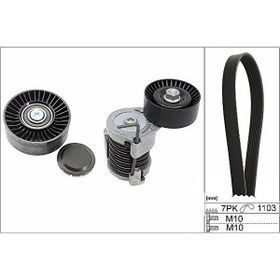 İna BMW E90 E87 529004910 V Kayış Gergi Seti