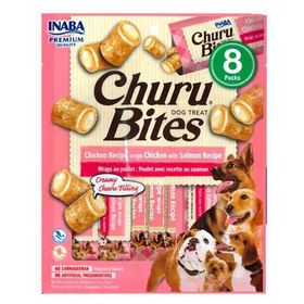 Inaba Churu Bites Tavuklu ve Somonlu 12x8 gr Köpek Ödül Maması