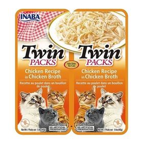 Inaba Ciao 2x40 gr Twin Packs Tavuklu Kedi Çorbası