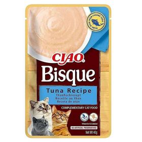 Inaba Ciao Churu Bisque Ton Balıklı 40 gr Kedi Ödül Kreması