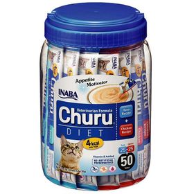 Inaba Ciao Churu Cream Tuna ve Tavuklu 50x14 gr Diyet Kedi Ödül Kreması