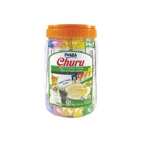 Inaba Ciao Churu Cream Tuna ve Tavuklu 50x14 gr Kedi Ödül Kreması
