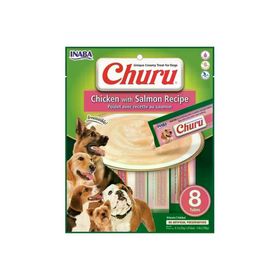 Inaba Ciao Churu Somonlu ve Tavuklu 20x8 gr Tamamlayacı Sıvı Köpek Ödül Maması