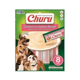Inaba Ciao Churu Somonlu ve Tavuklu 20x8 gr Tamamlayacı Sıvı Köpek Ödül Maması