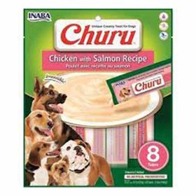 Inaba Ciao Churu Somonlu ve Tavuklu Tamamlayacı 8x20 gr Köpek Ödül Maması