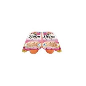 İnaba ve Ciao 35 gr 2'li Twins Jöle İçinde Ton Balıklı, Somonlu ve Tavuklu Kedi Konservesi