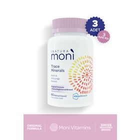 Inatura Moni Trace Minerals Biotin At Kuyruğu 3x60 Kapsül