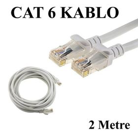 Inca CAT6-02TG 2 m Gri Görüntü Kablo