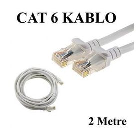 Inca CAT6-02TG 2 m Gri Görüntü Kablo