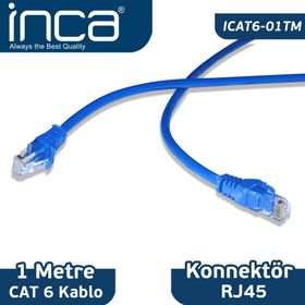 Inca ICAT6-01TM 1 Mt Network Kablosu