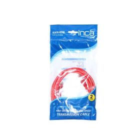 Inca ICAT6-02TK CAT6 2 Metre Kırmızı Kablo