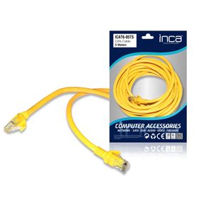 Inca ICAT6-05TS CAT6 5 M Sarı Kablo