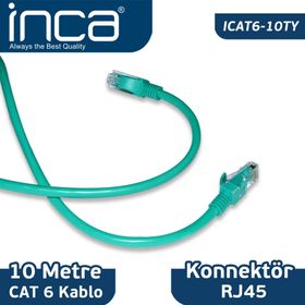 Inca ICAT6-10TY 10 Mt Network Kablosu
