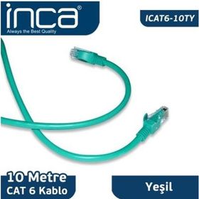 Inca ICAT6-10TY 10 Mt Network Kablosu