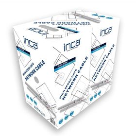 Inca ICAT6-305M 305 mt 0.57 mm AWG CAT6 Gri Kablo