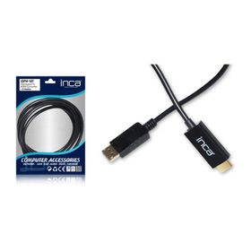 Inca IDPH-18T 1.8 mt Displayport To Hdmı Kablo