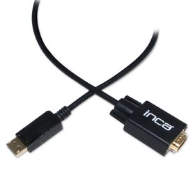Inca IDPV-01 Displayport -Vga 1.8 mt Blister Kablo
